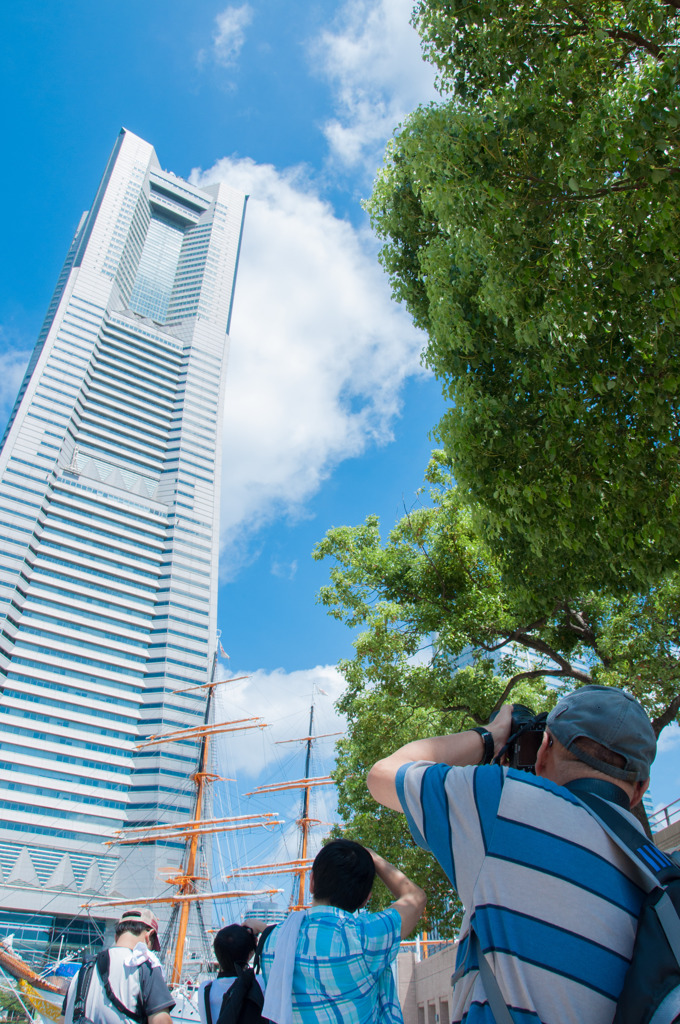 みんなで横浜 撮影実習 ランドマークタワー