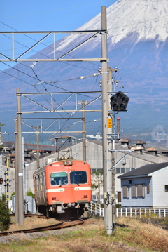 岳南鉄道と富士