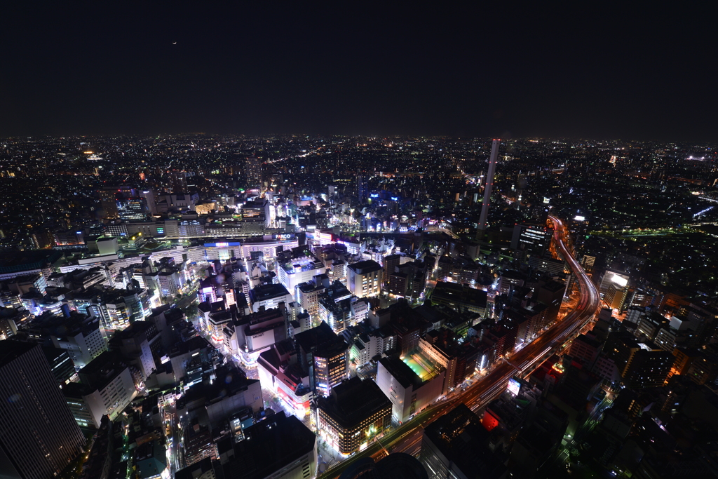 サンシャイン池袋60展望台からの夜景