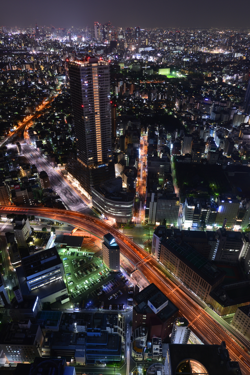 サンシャイン池袋60展望台からの夜景