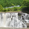 龍門の滝と烏山線