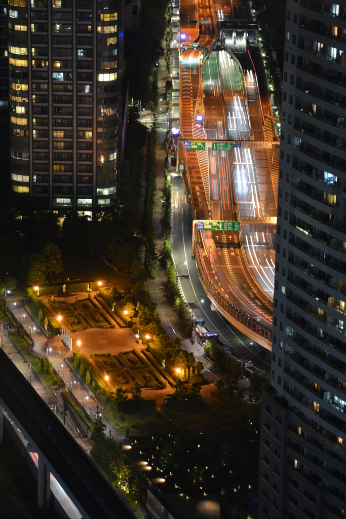 夜の首都高