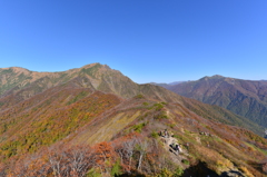 紅葉の谷川岳