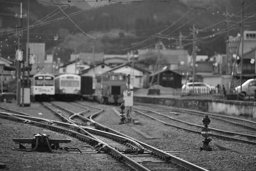 終点・下仁田駅