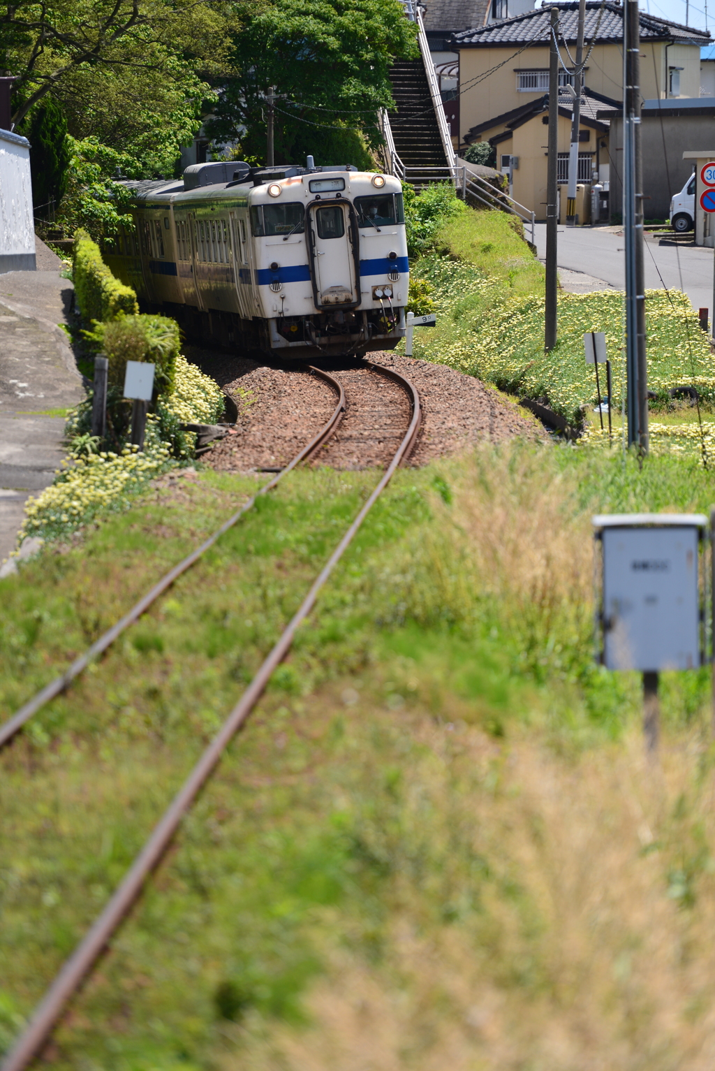 本土最南端の始発・終着駅に到着