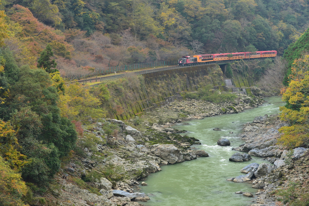 嵯峨野トロッコ列車