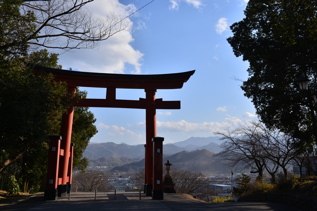 貫前神社の大鳥居