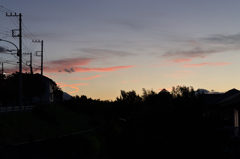 夕暮れ