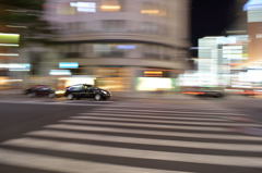 銀座のタクシー