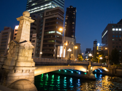 大阪の夜