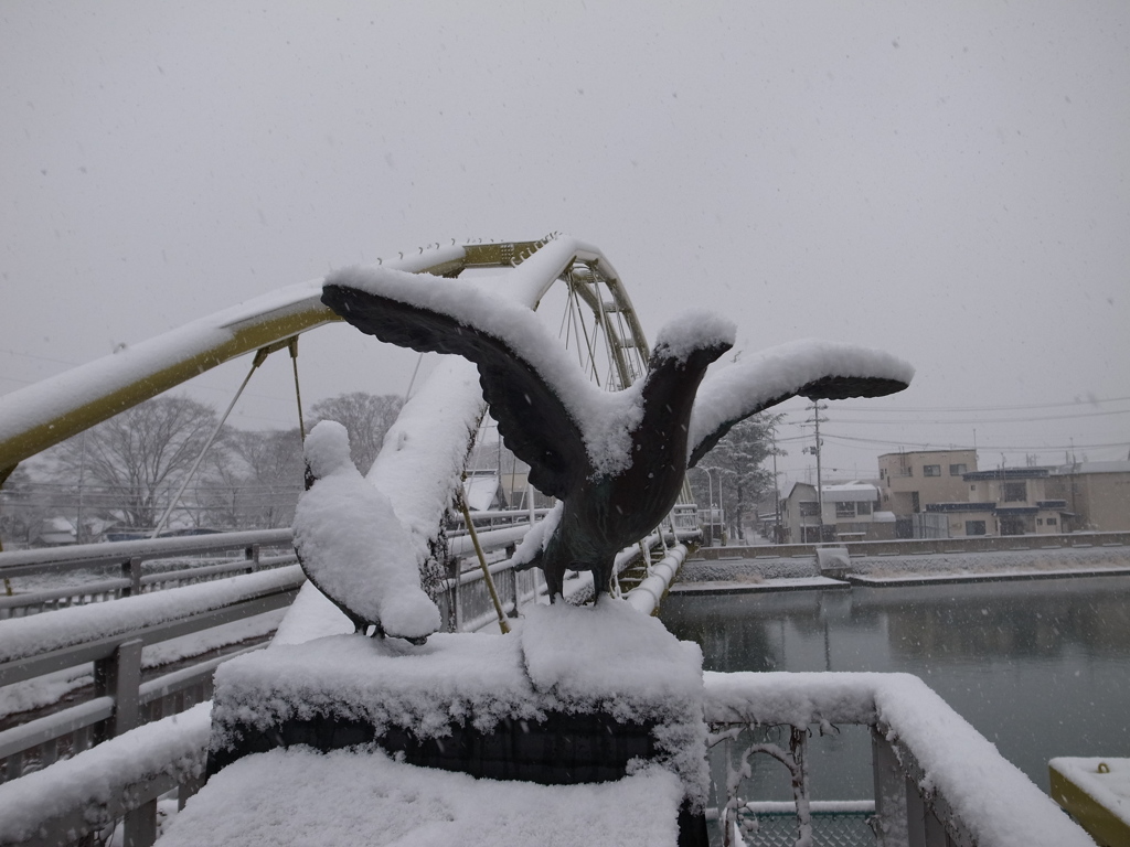 雪の散歩道③