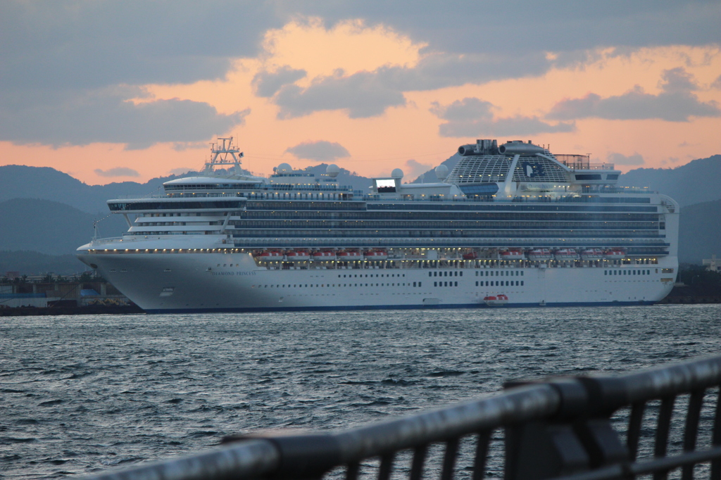 おっきいよ〜、ダイヤモンドプリンセス