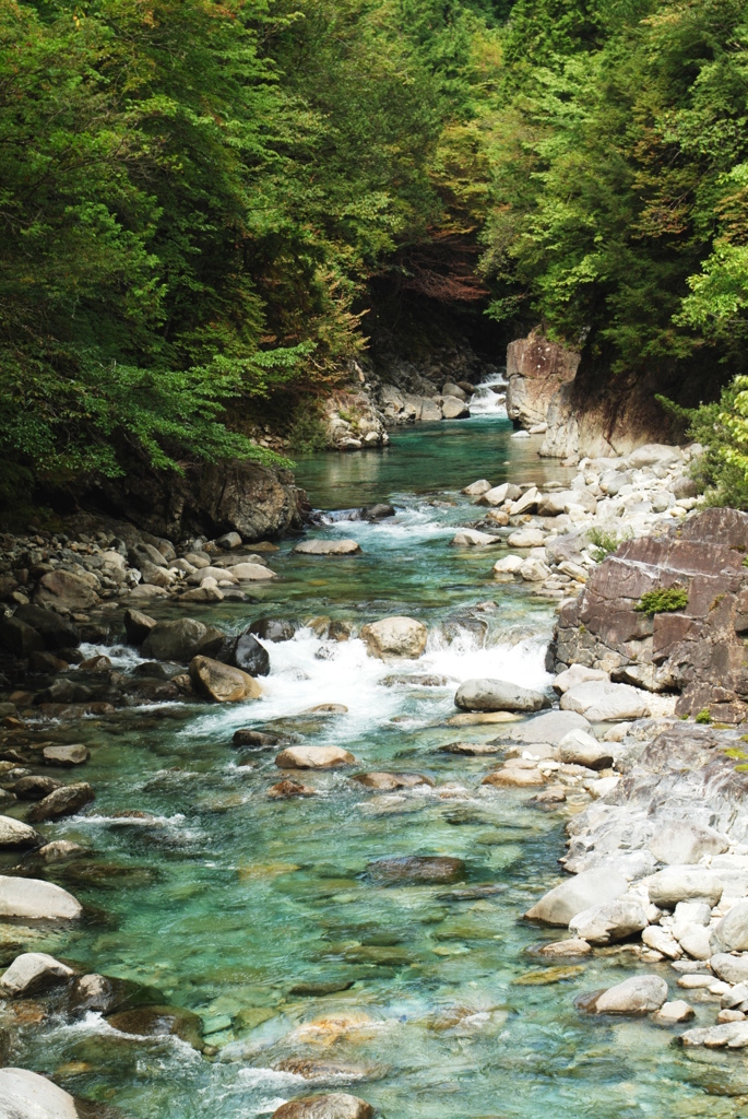 阿寺渓谷