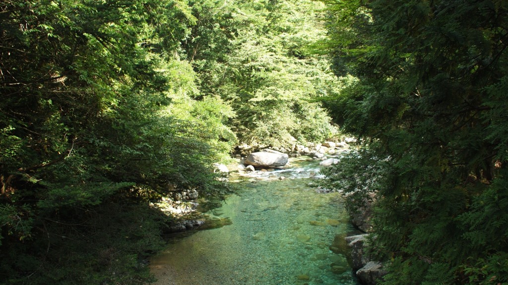 阿寺渓谷2