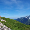 雄大な白山