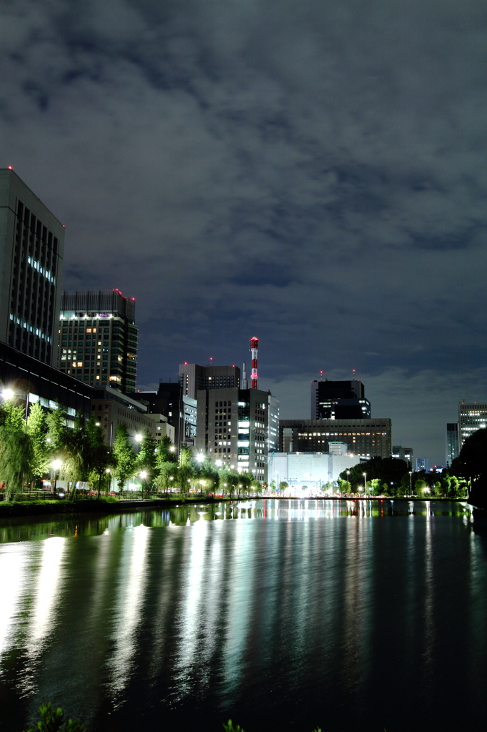 夜の皇居散歩#２