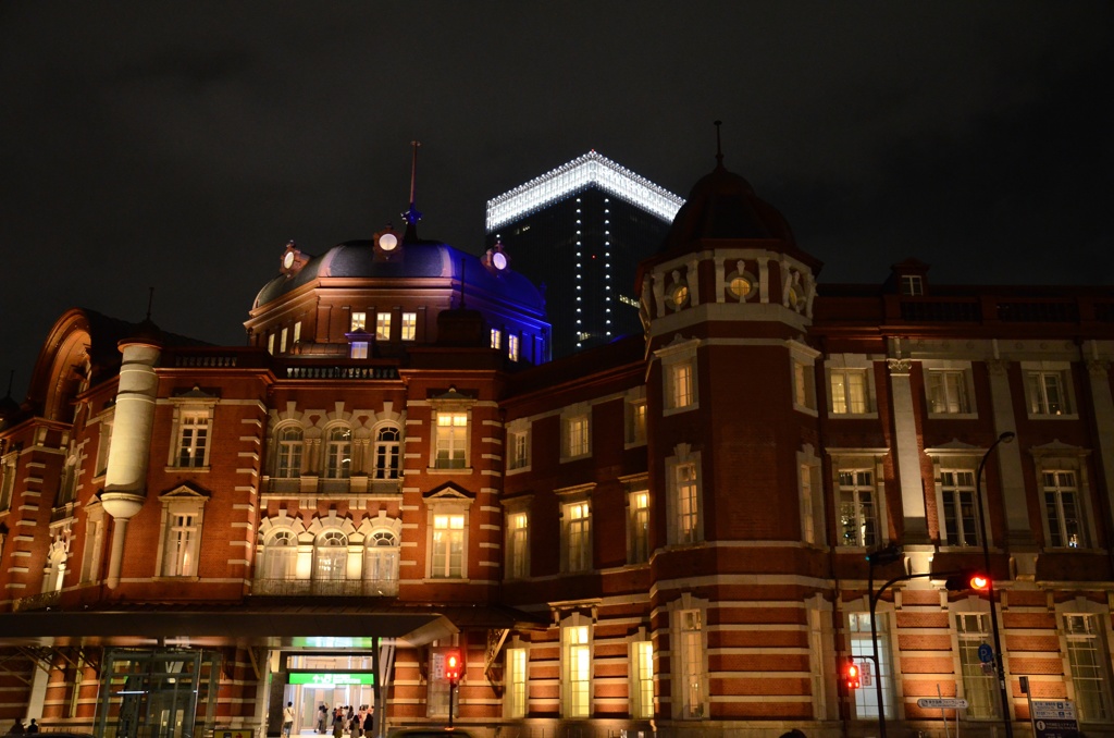 東京駅  夜景