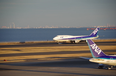 B747 Landing！