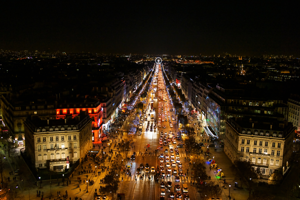 Champs-Élysées, Paris France 2013.