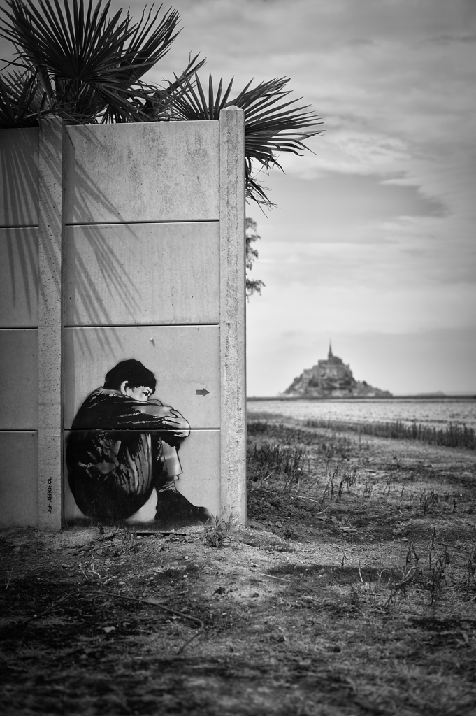 Le Mont Saint-Michel, France 2013.