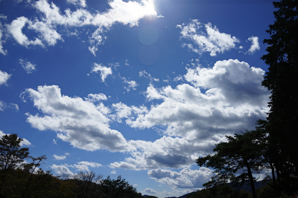 初秋の空