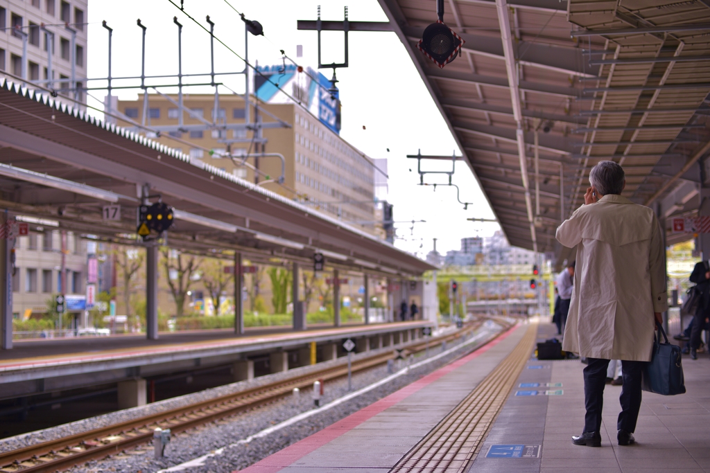 駅の風景