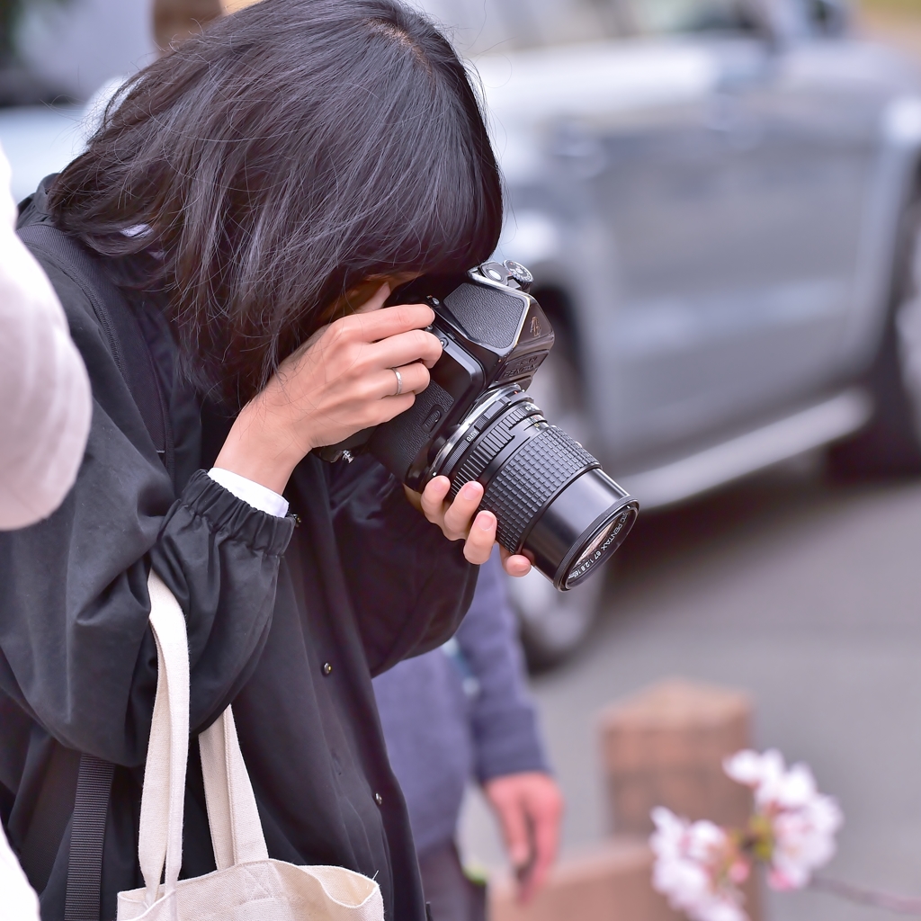 「カメラ女子に乾杯（完敗）！！」