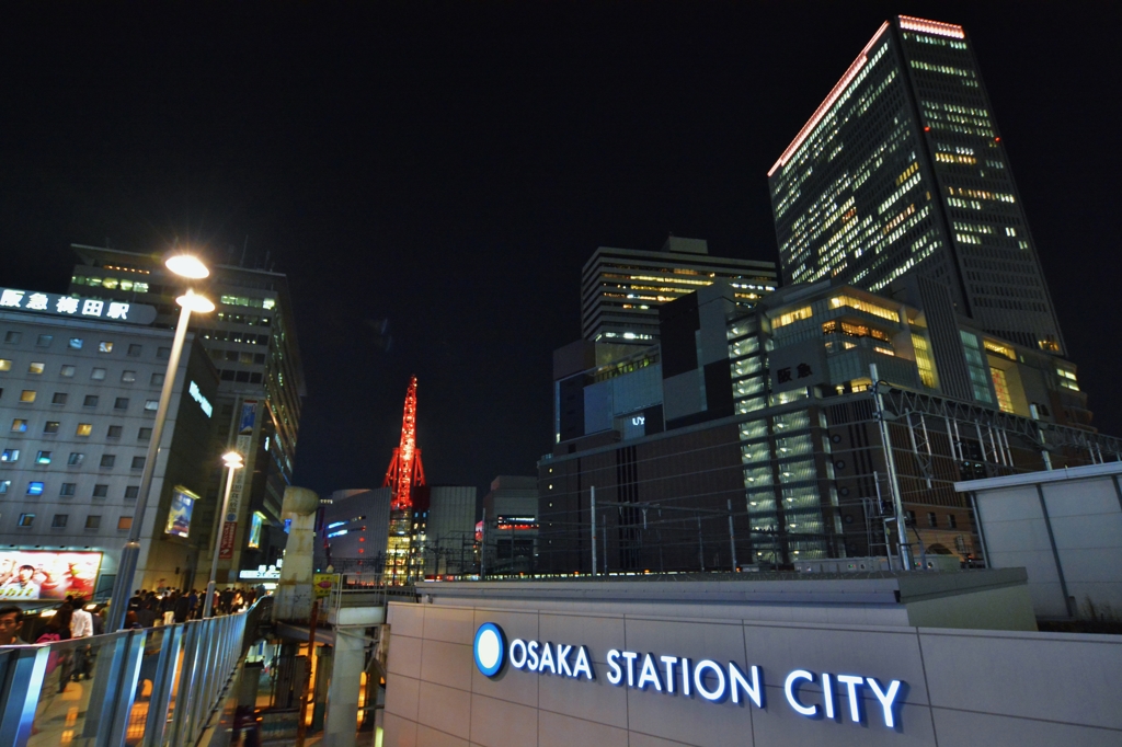 大阪の夜
