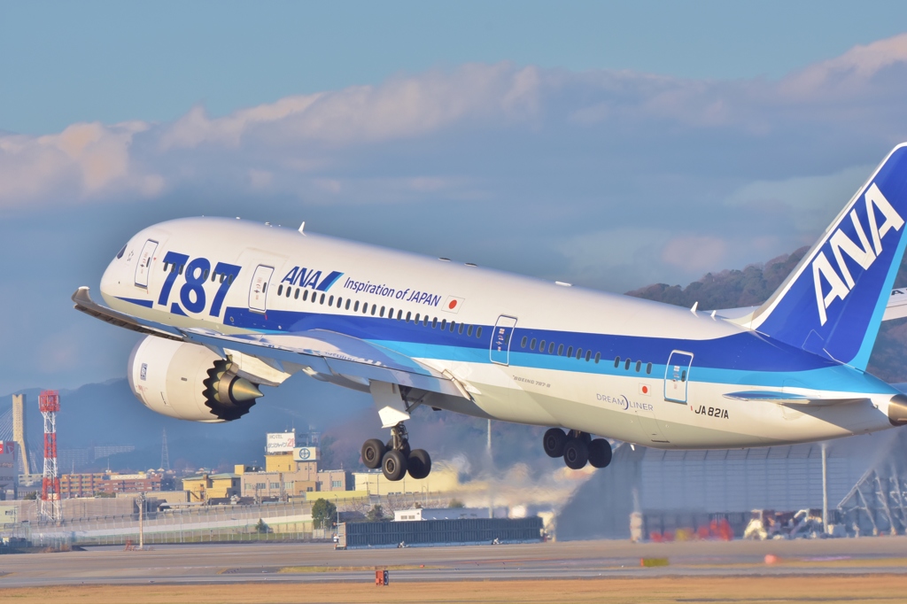 BOEING　787-8　～ニューレンズ　シェイクダウン～