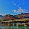 晩秋の静かな　渡月橋（貸切）　～京都嵐山晩秋紀行～