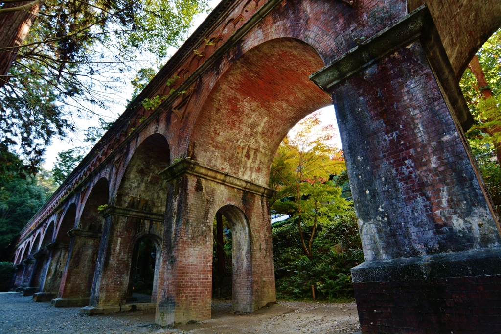 南禅寺　水路閣（すいろかく）　～火スペが大好きなニーナさんへ～