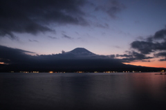 夕暮れの富士山 IMG_1472