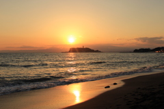 sunset enoshima