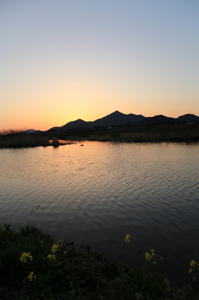 夕暮れの情景　１