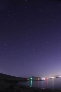 夜明けの星々