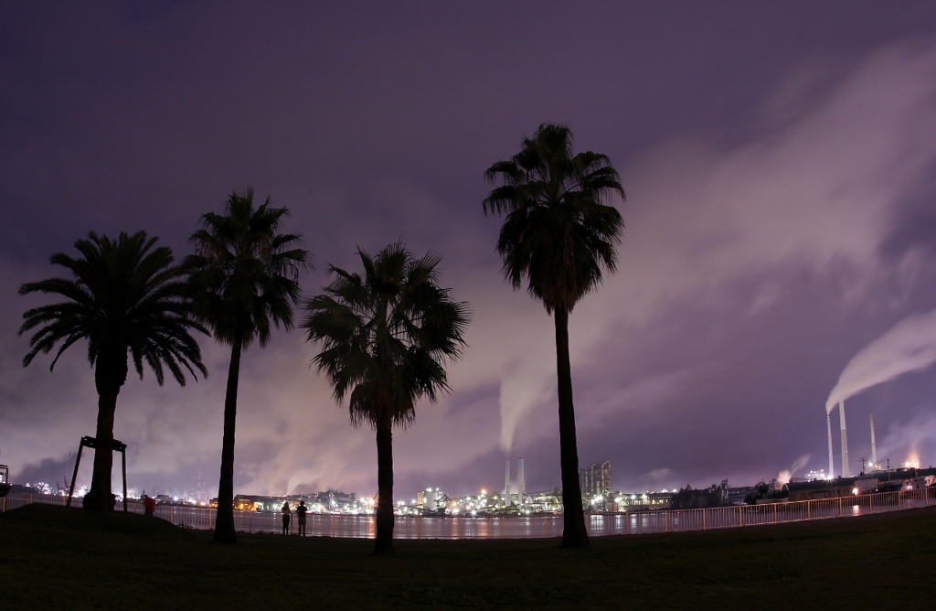 雨上がりの風景