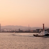 周南コンビナートの夕景.１
