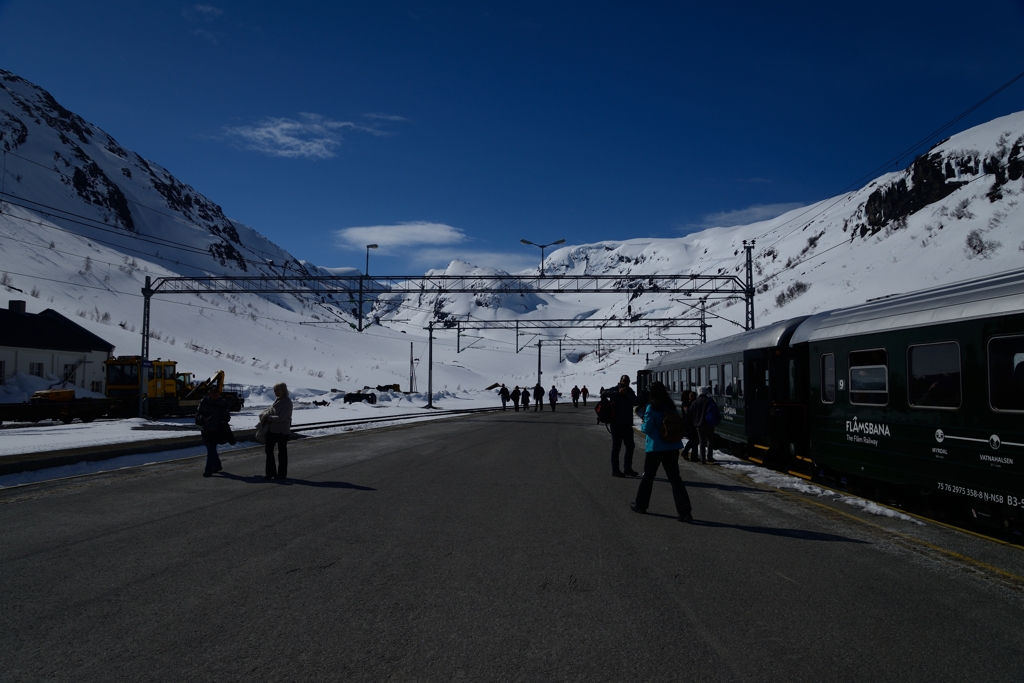 ノルウェーの登山鉄道