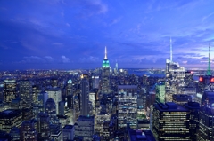 The night view from Top of the Rock