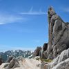 燕岳の奇石