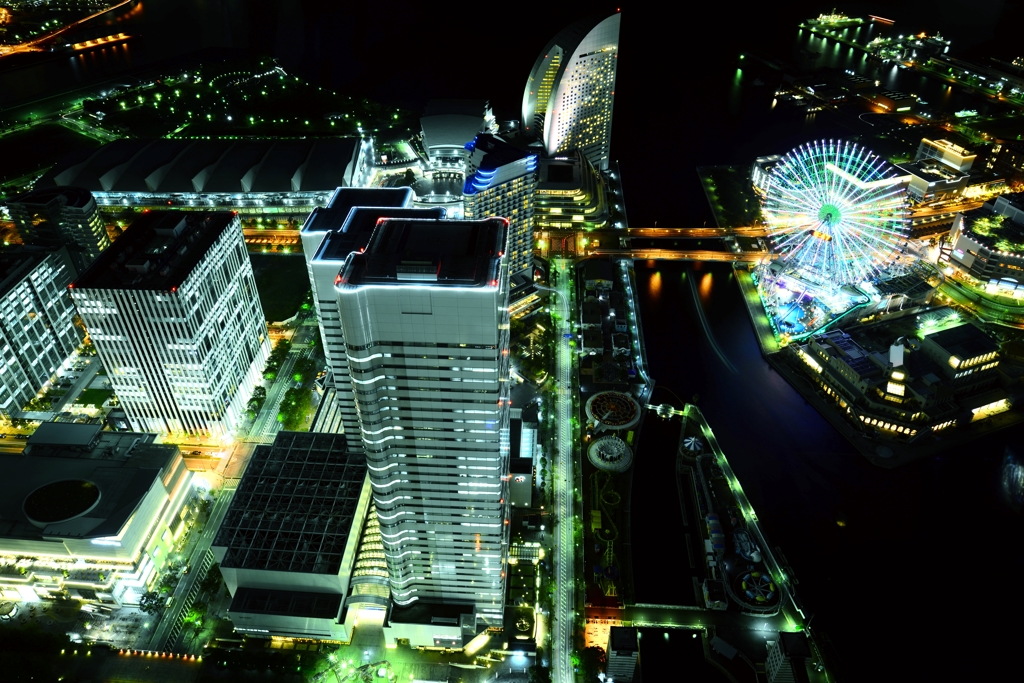 The view from Landmark Tower