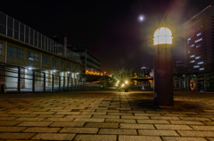夜道の向こうに