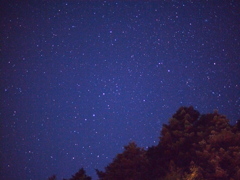 透き通った星空