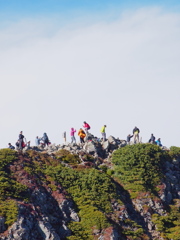 山頂に小人Ⅲ
