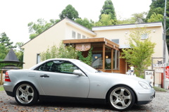 ダヤンカフェの駐車場