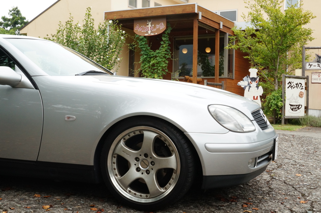 ダヤンカフェの駐車場