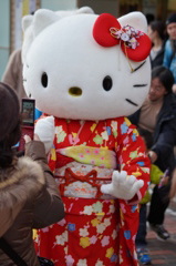 ハローキティに会える街