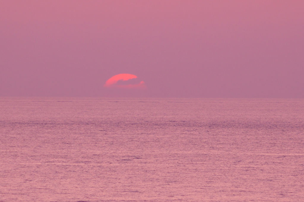 消えゆく太陽