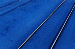 Snow Blue &  Railroad Silver