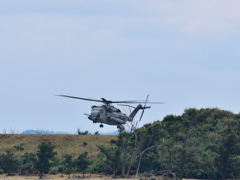 ＣＨ－53Ｅ着陸